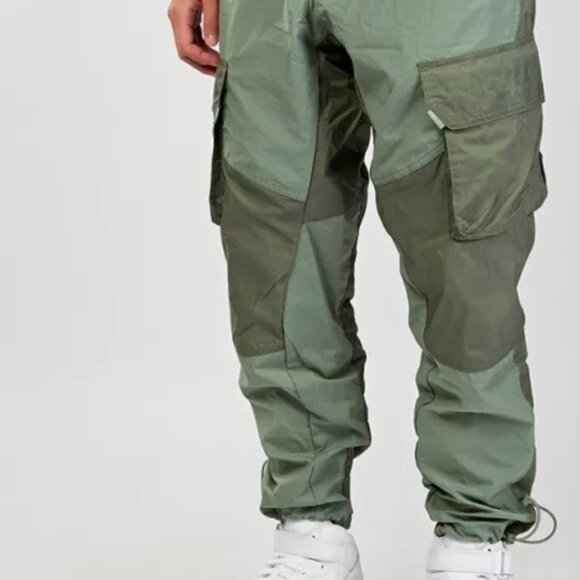 Jordan Cargo Pants Woven Joggers Spiral Sage Green - Picture 10 of 10